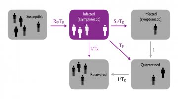 Researchers with the IDSS Covid-19 Collaboration (Isolat) are designing a control model for testing and isolating members of communities like MIT’s to reduce Covid-19 infection.